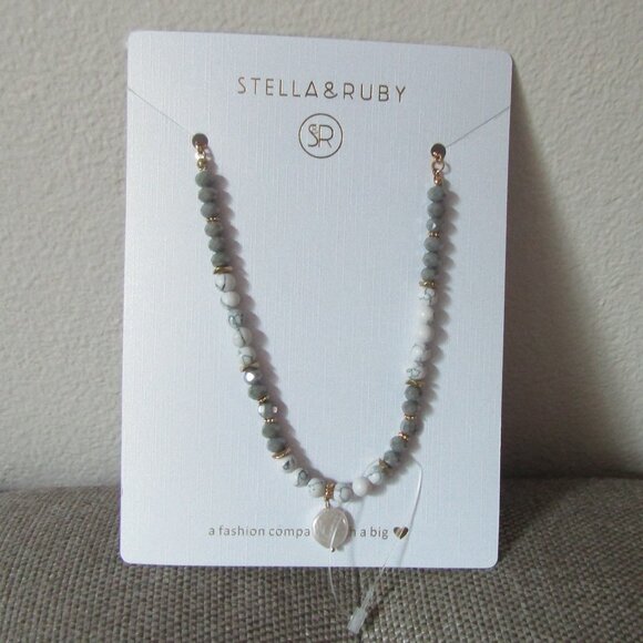 Stella & Ruby Beaded Necklace - Picture 1 of 4